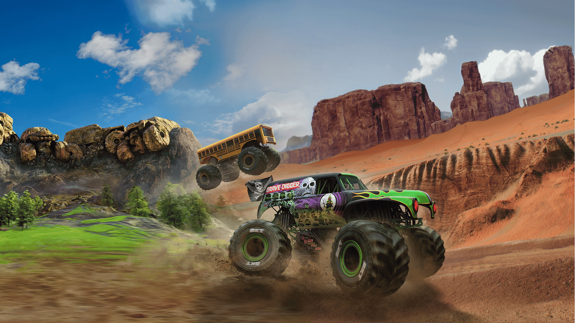Monster Jam Steel Titans Power Out Bundle artwork 2