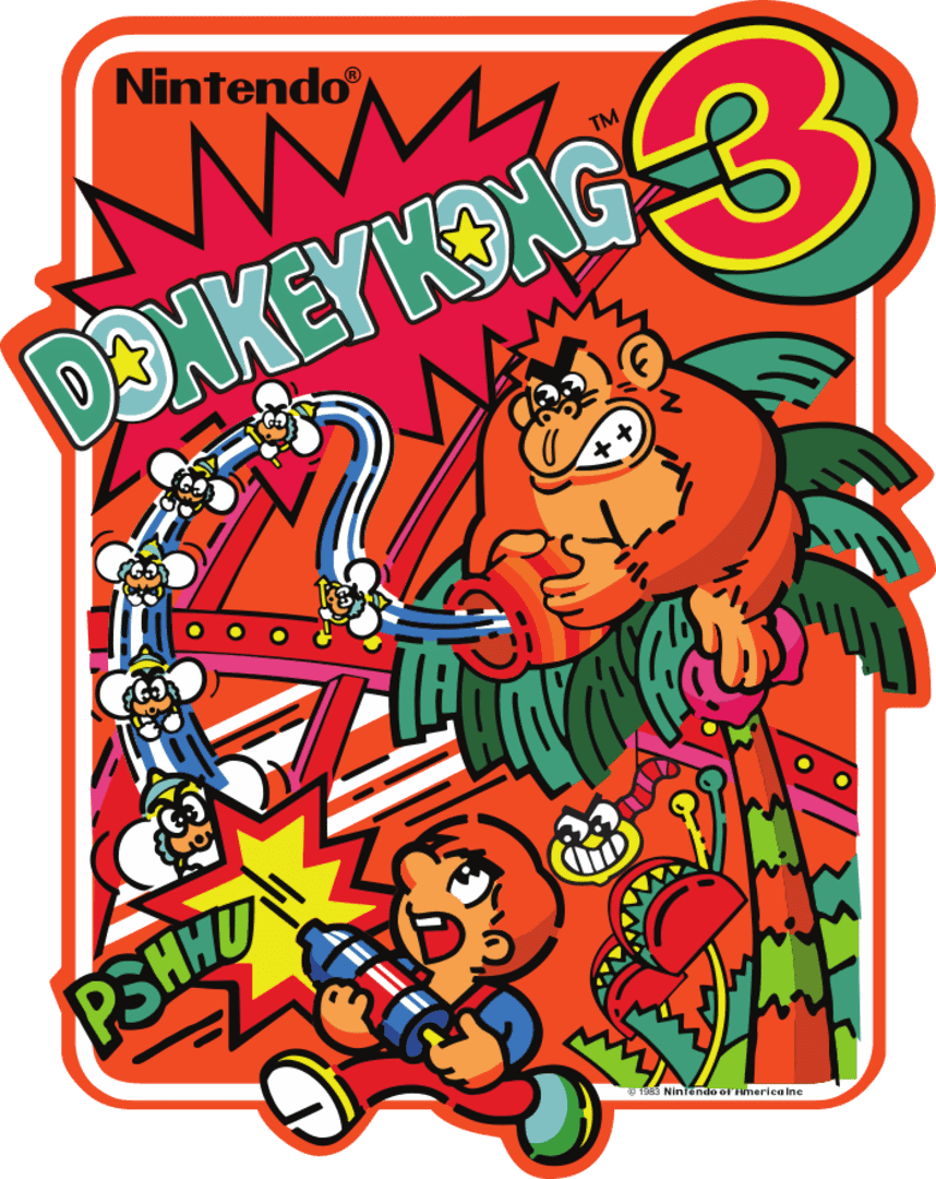 Donkey Kong 3 artwork 3