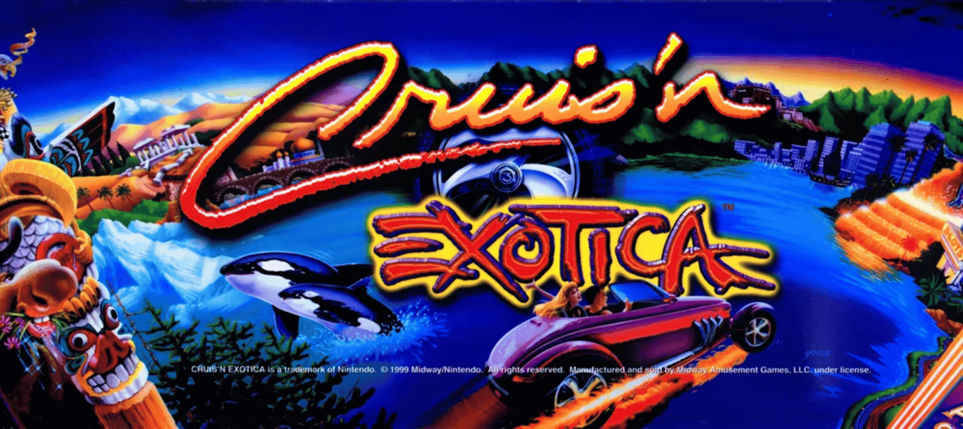 Cruis'n Exotica artwork 2