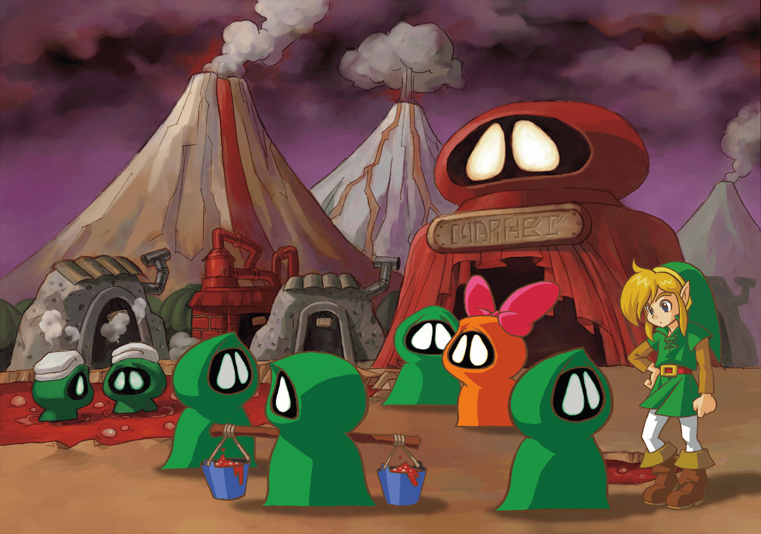 The Legend of Zelda: Oracle of Seasons artwork 2