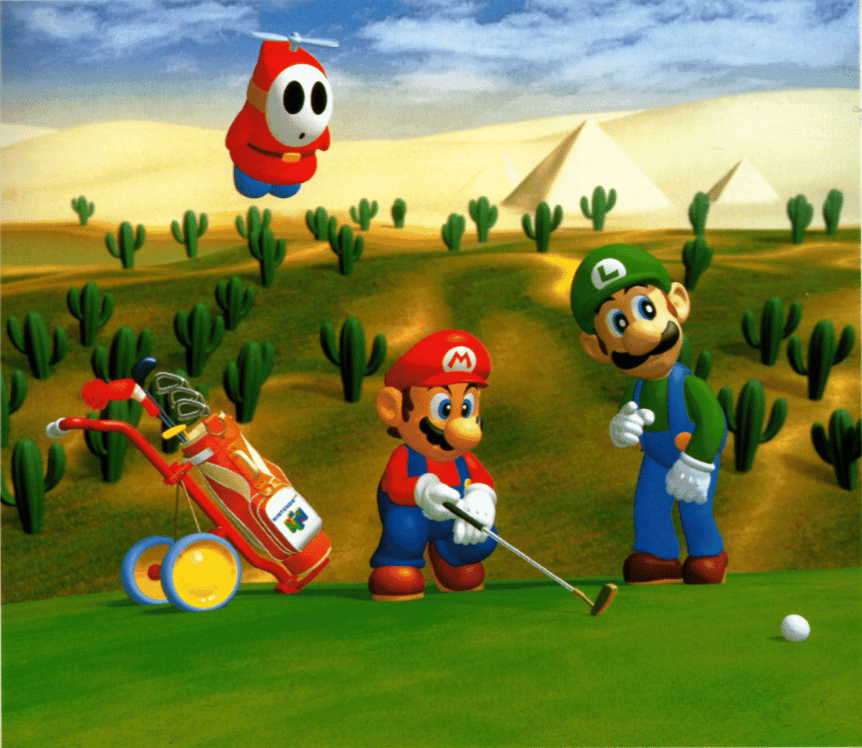 Mario Golf artwork 2