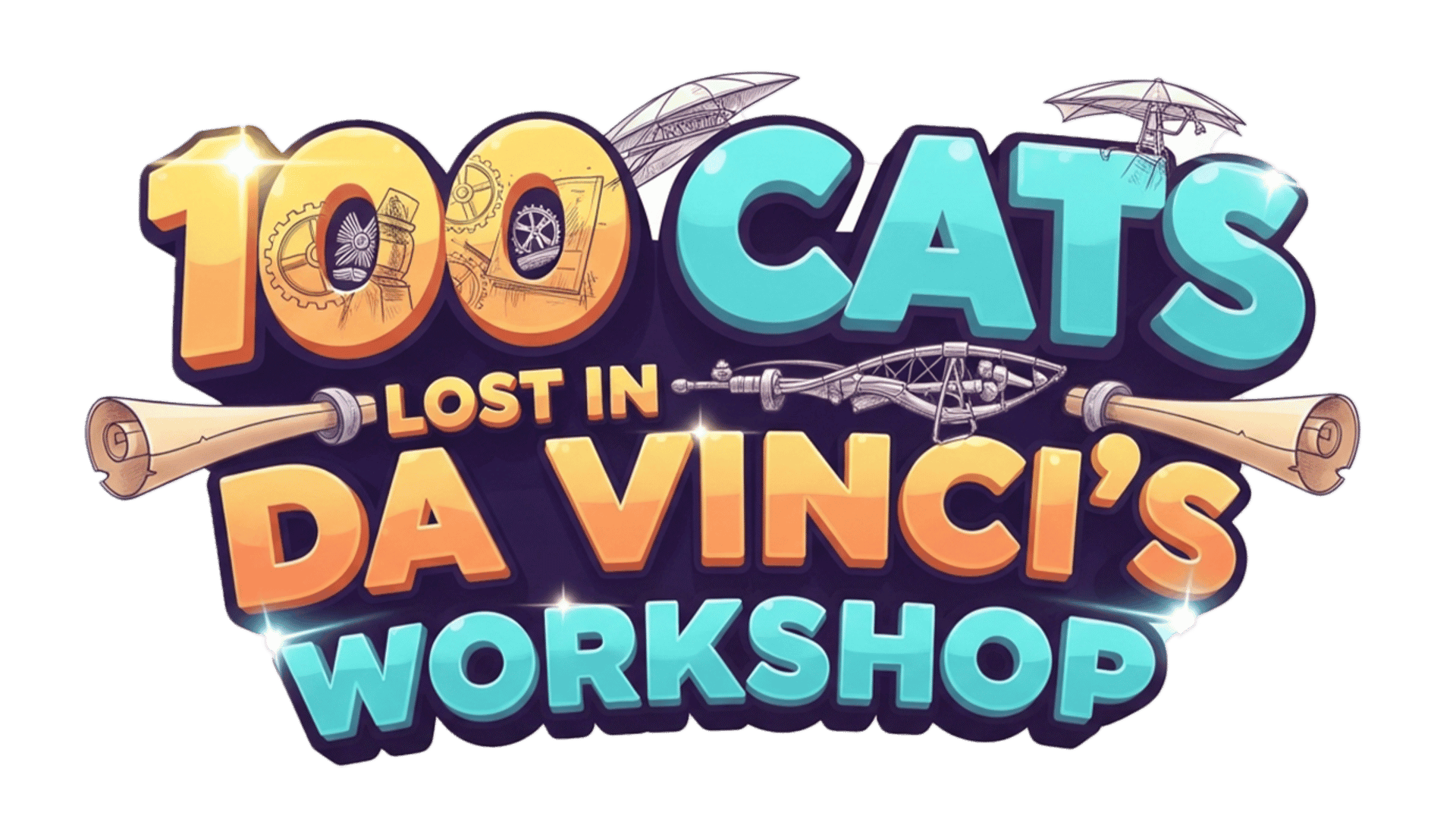 100 Cats Lost in Da Vinci’s Workshop artwork 2