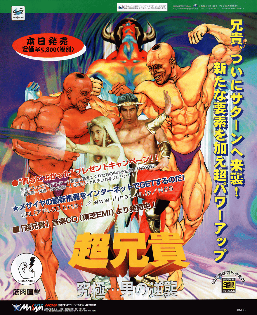 Chou Aniki: Kyuukyoku Muteki Ginga Saikyou Otoko artwork 3