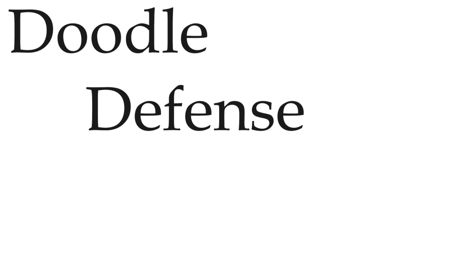 Doodle Defense artwork 2