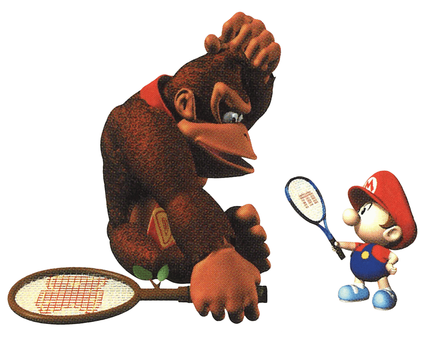 Mario Tennis artwork 8