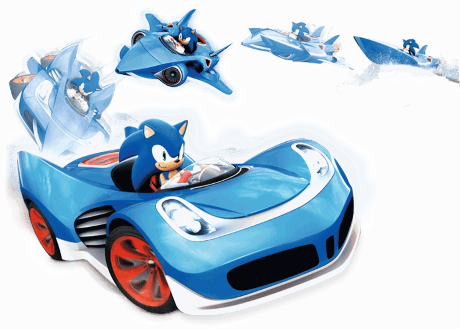 Sonic & All-Stars Racing Transformed artwork 3