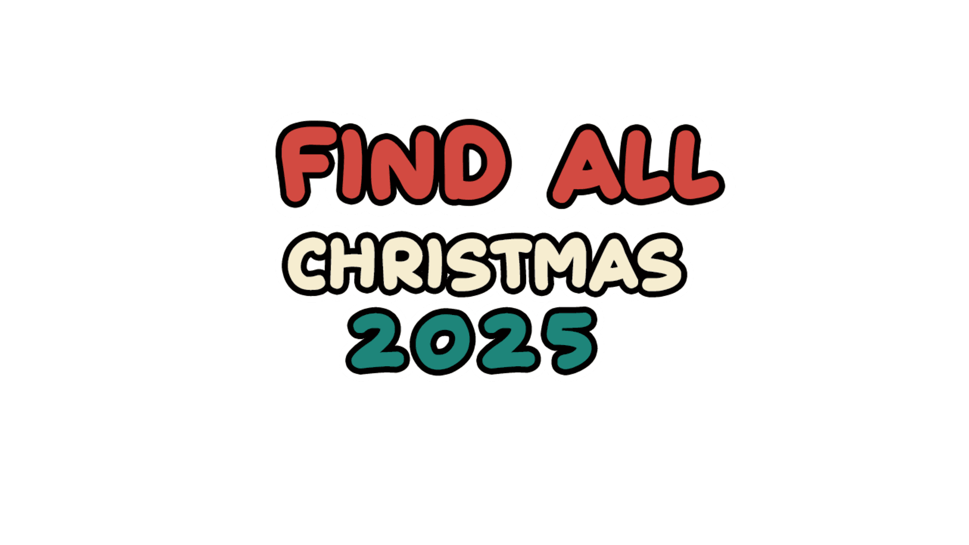 Find All: Christmas 2025 artwork 2