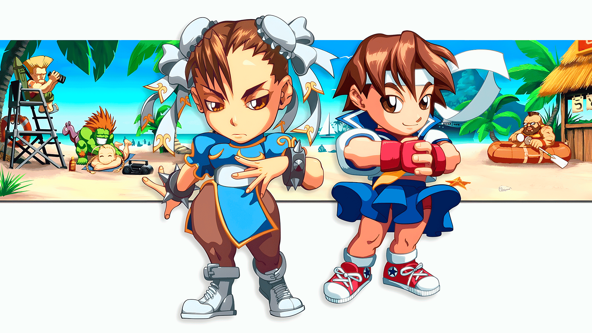 Pocket Fighter artwork 2
