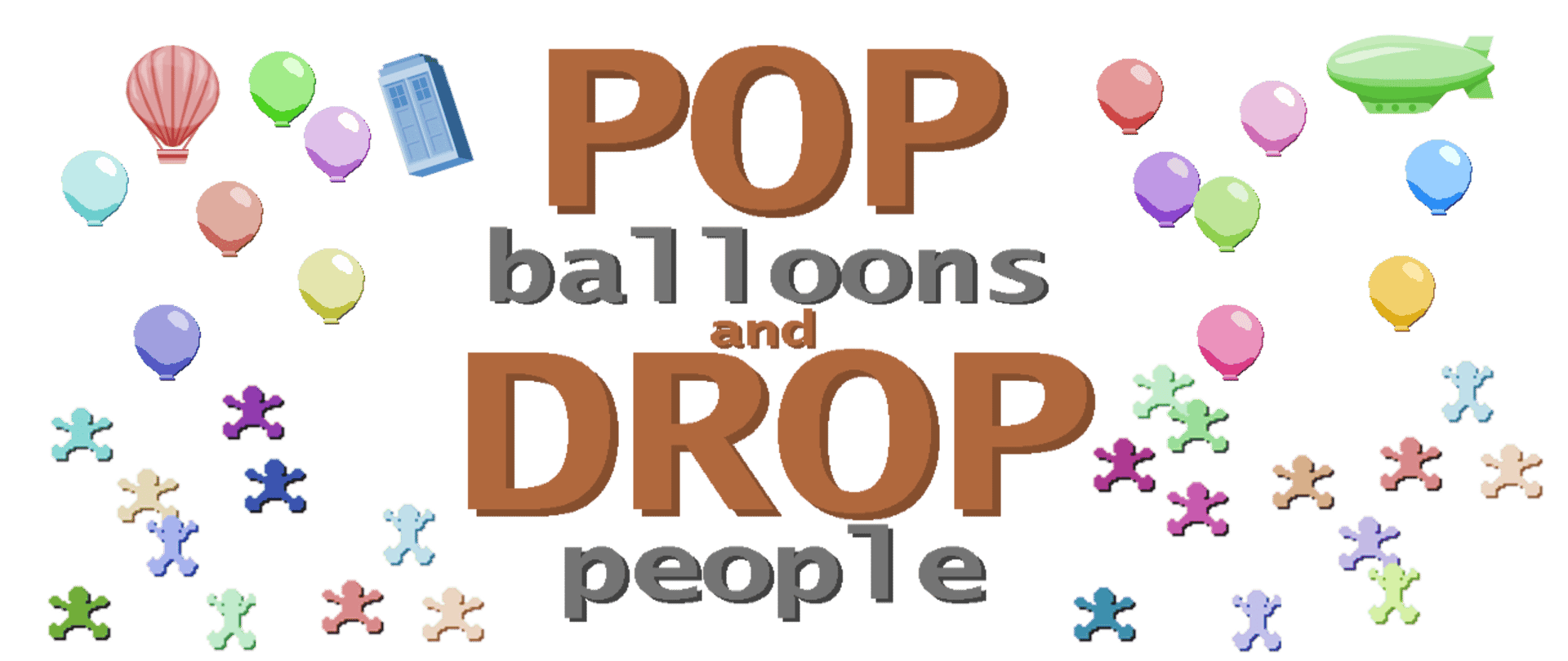 Pop Balloons and Drop People artwork 2