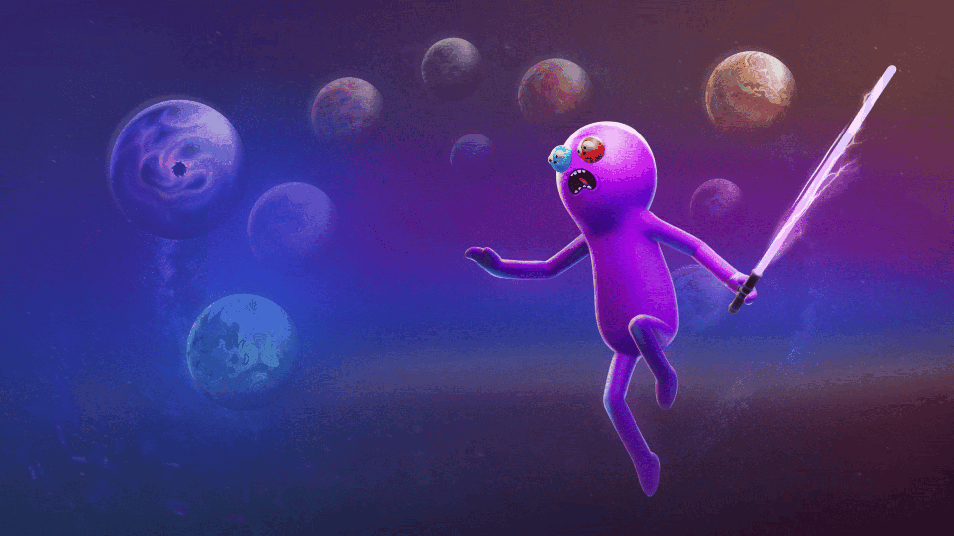 Trover Saves the Universe artwork 2