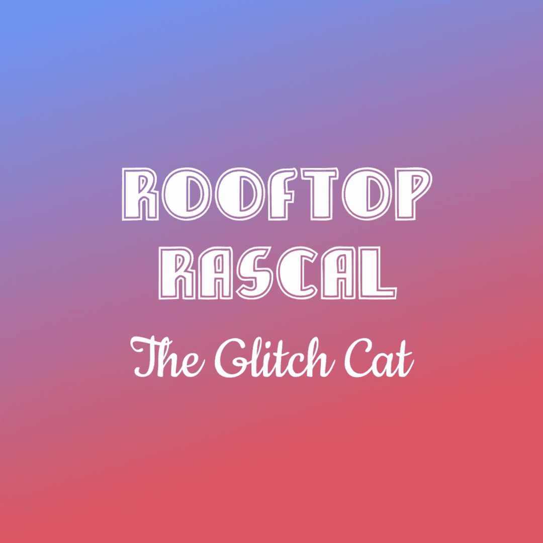 Rooftop Rascal: The Glitch Cat artwork 2