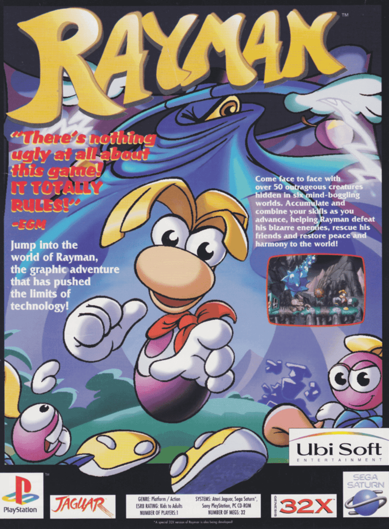Rayman artwork 6