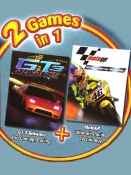 2 Games in 1 I GT 3 Advance: Pro Concept Racing + Moto GP: Ultimate Racing Technology