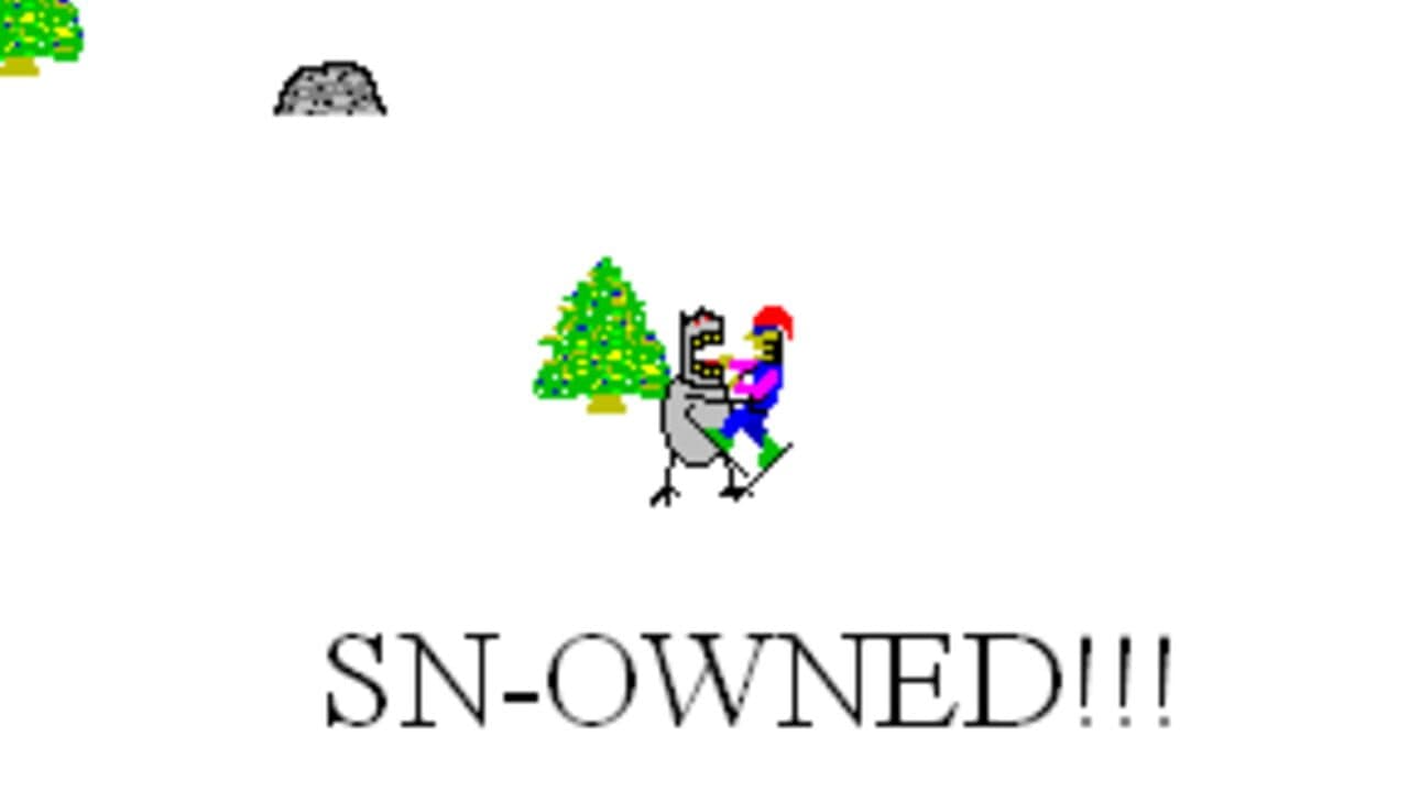 SkiFree screenshot 1