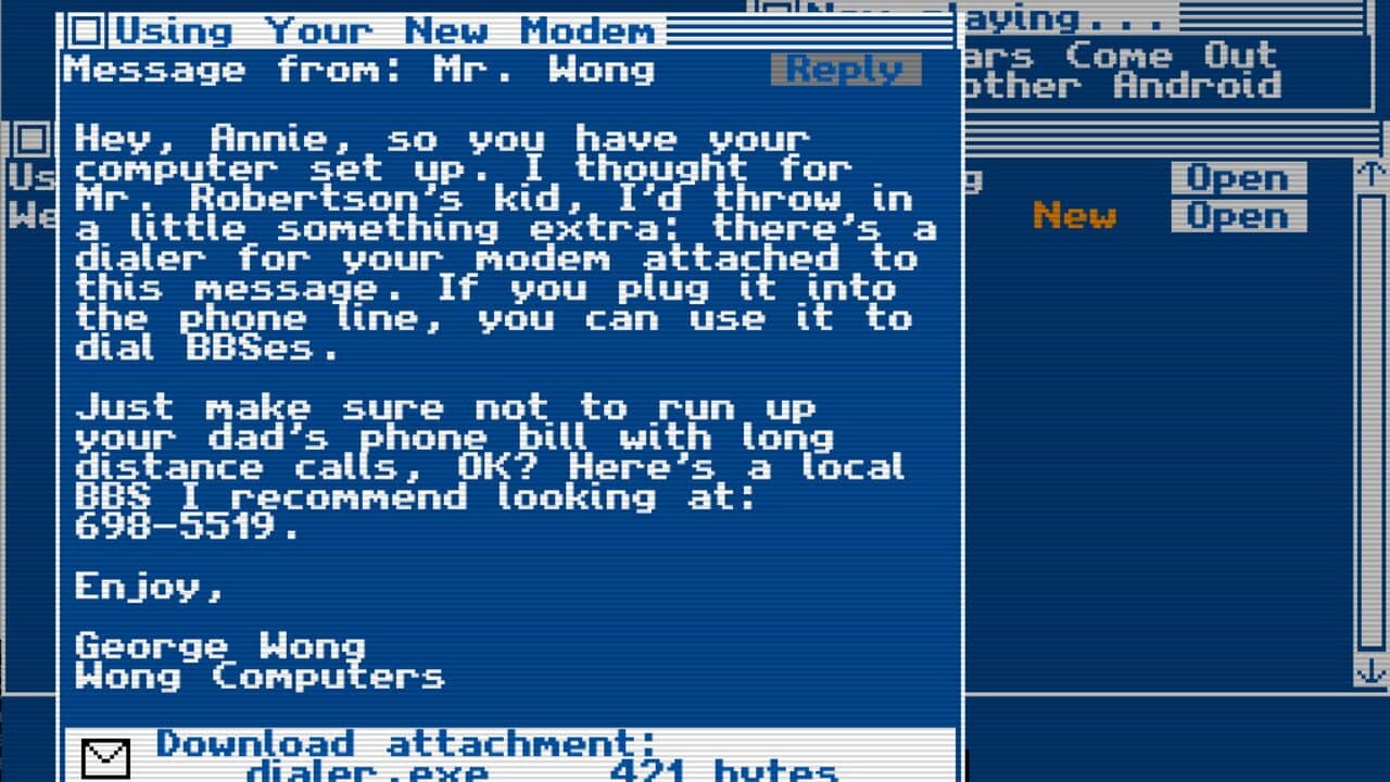 Digital: A Love Story screenshot 1