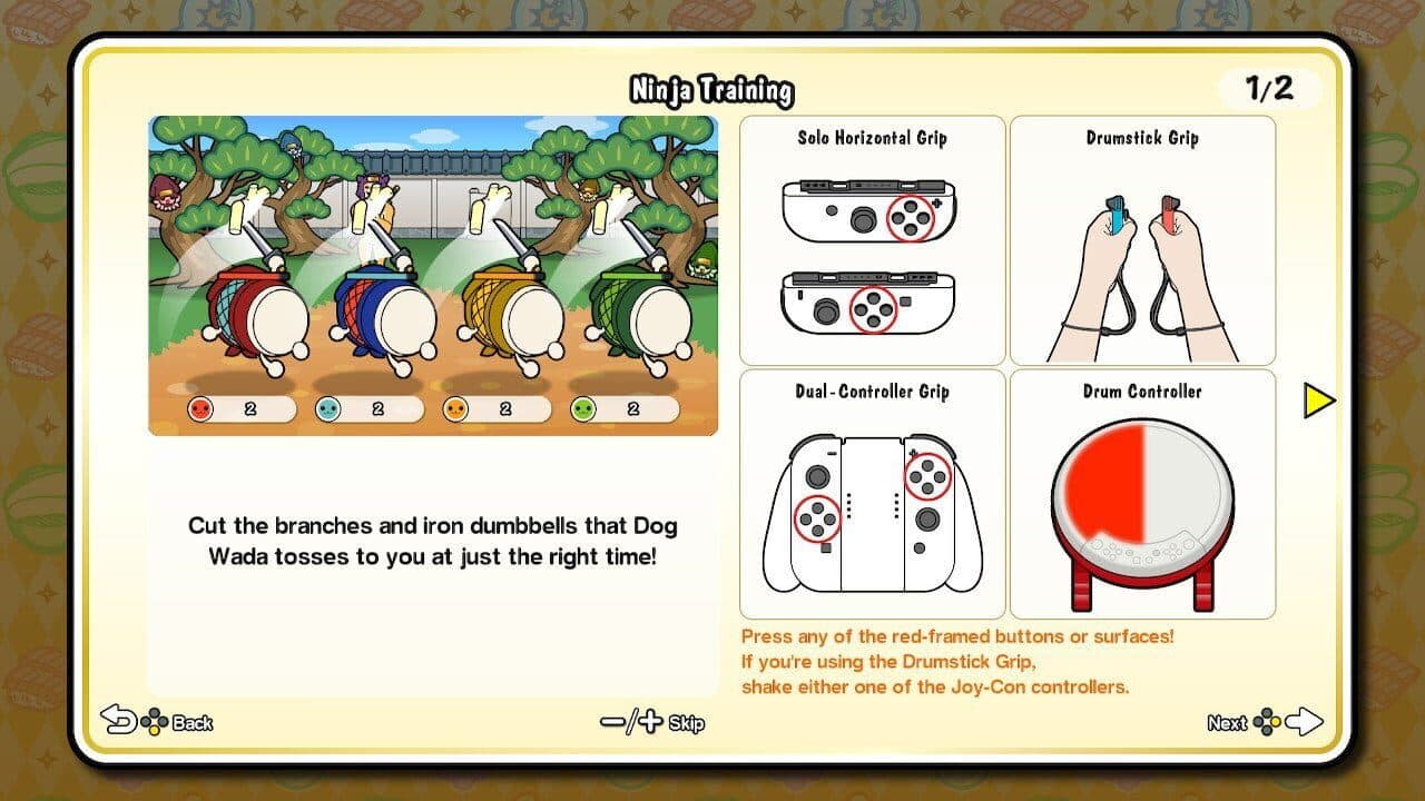 Taiko no Tatsujin: Drum 'n' Fun! screenshot 1