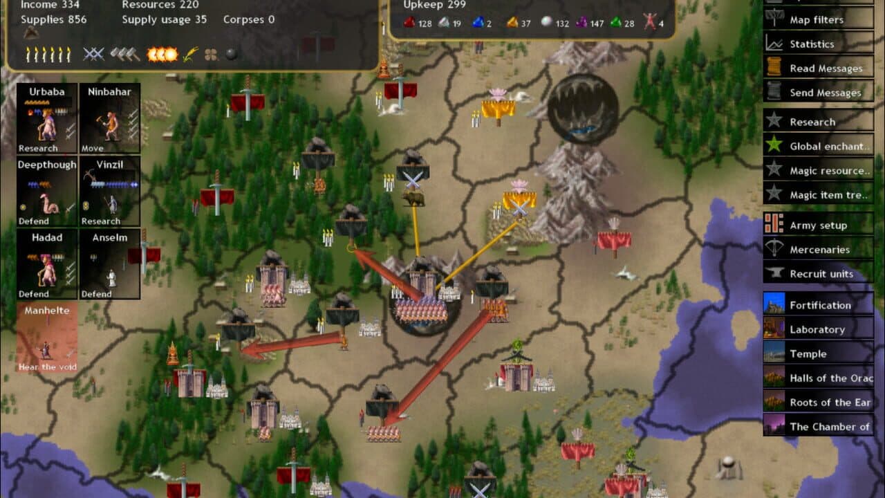 Dominions 4: Thrones of Ascension screenshot 1