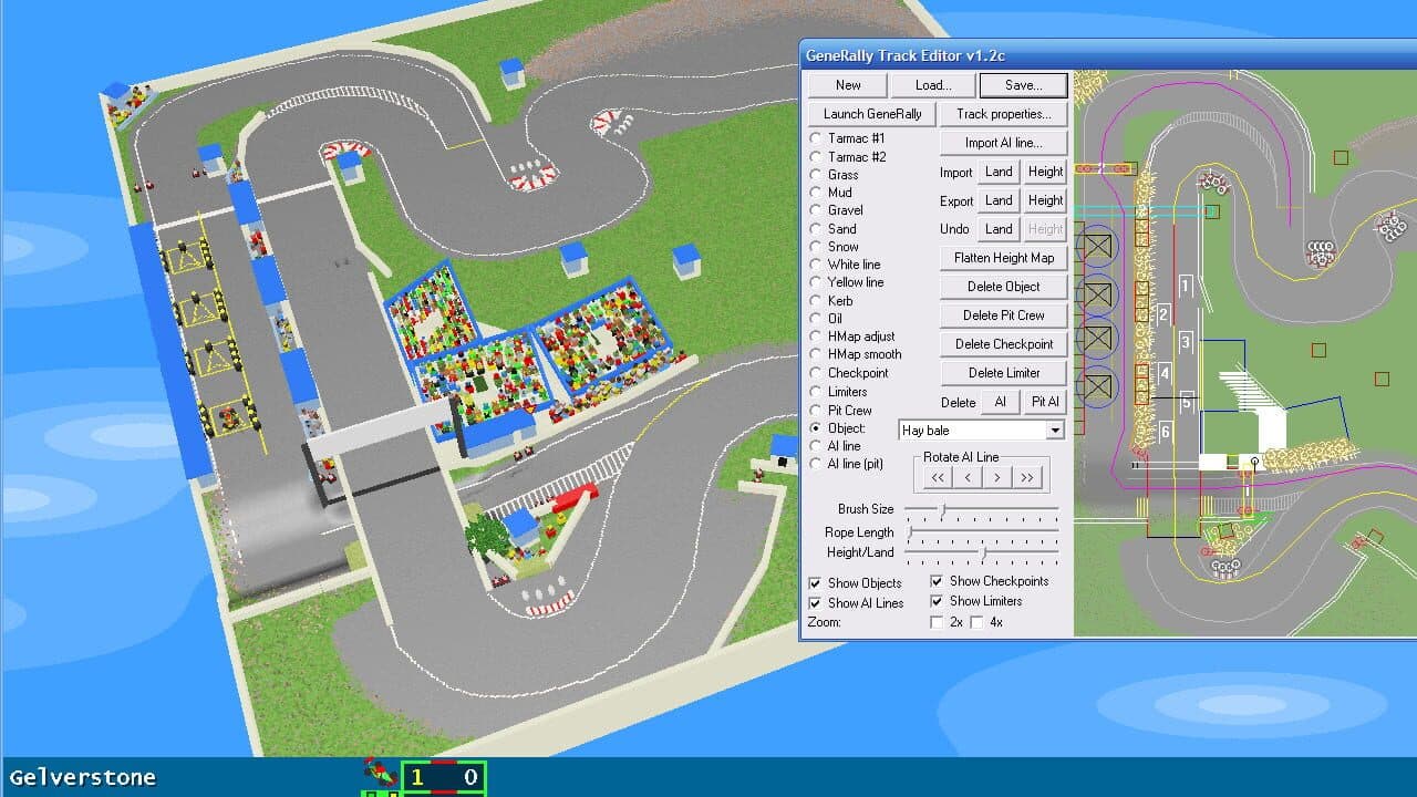 GeneRally screenshot 1