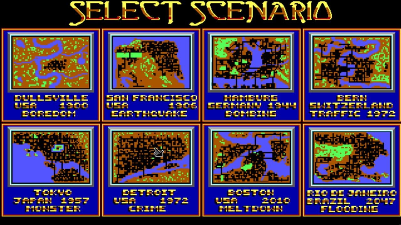 SimCity screenshot 1