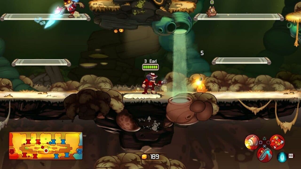 Awesomenauts screenshot 1