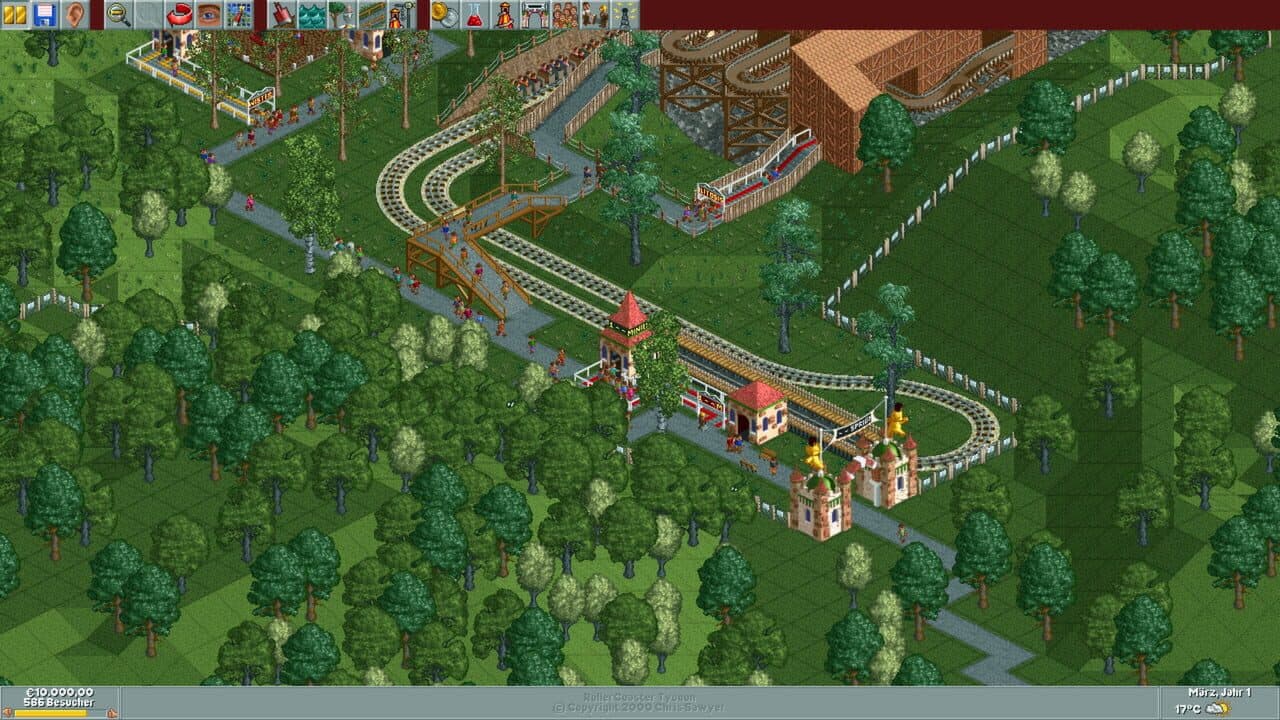 RollerCoaster Tycoon: Deluxe screenshot 1