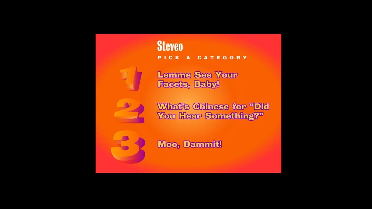 You Don't Know Jack Vol. 6: The Lost Gold screenshot 1