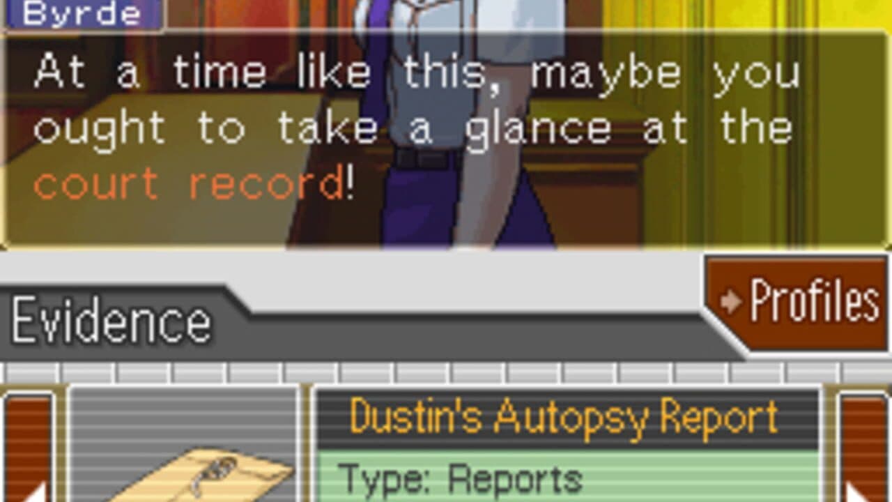 Phoenix Wright: Ace Attorney - Justice for All screenshot 1