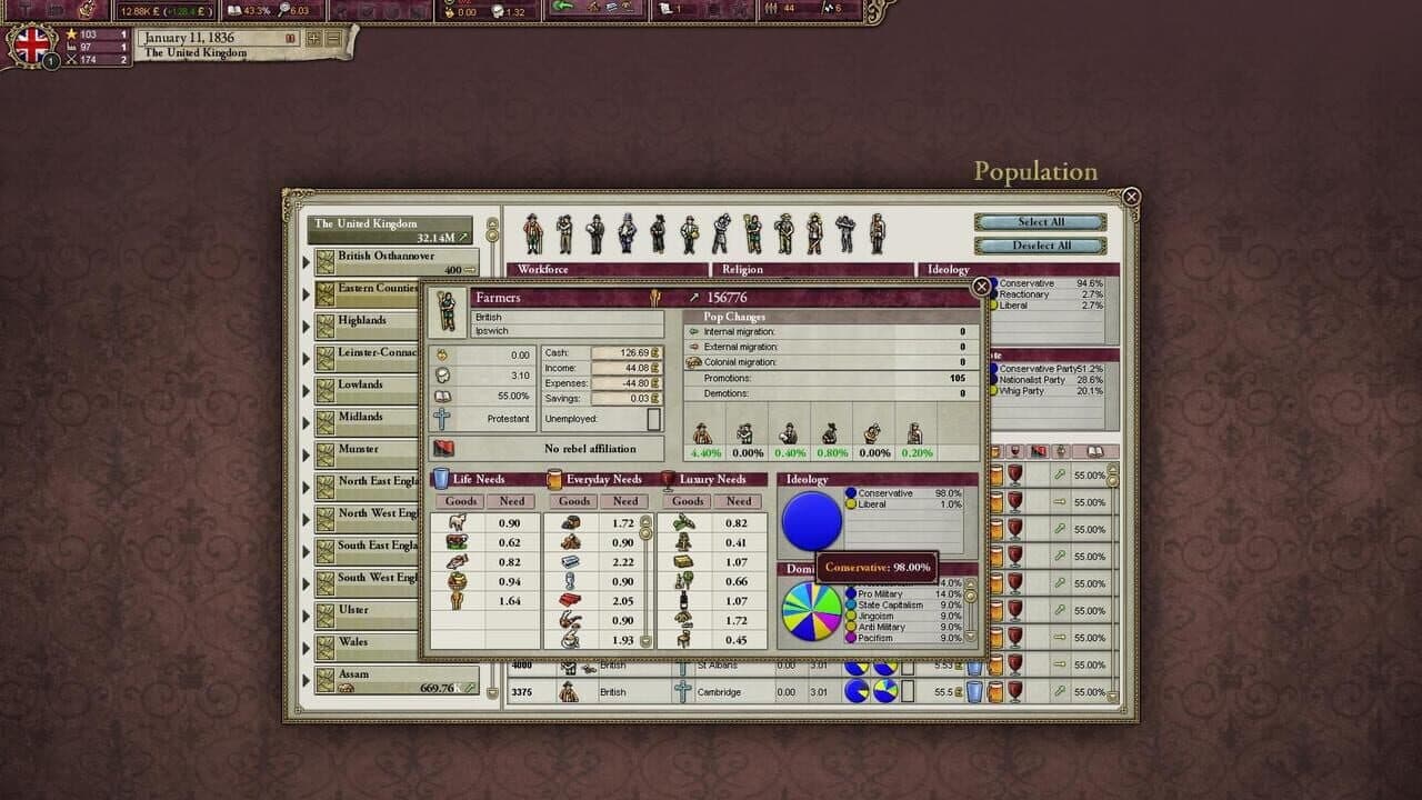 Victoria II screenshot 1