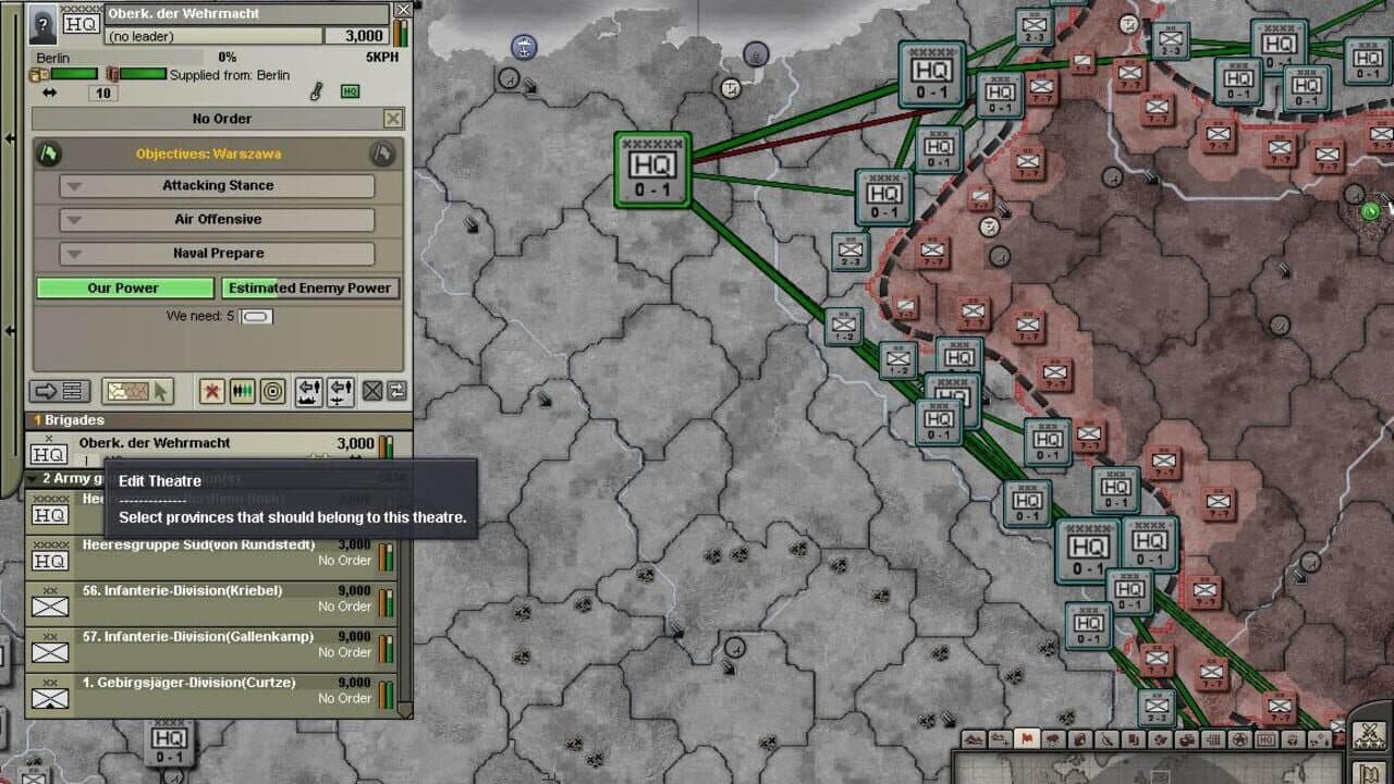 Hearts of Iron III: Semper Fi screenshot 1