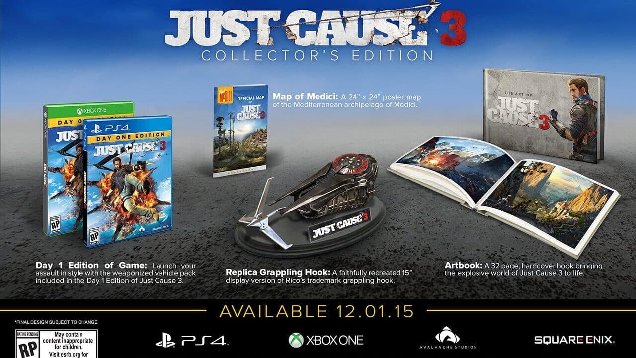 Just Cause 3: Collector's Edition screenshot 1