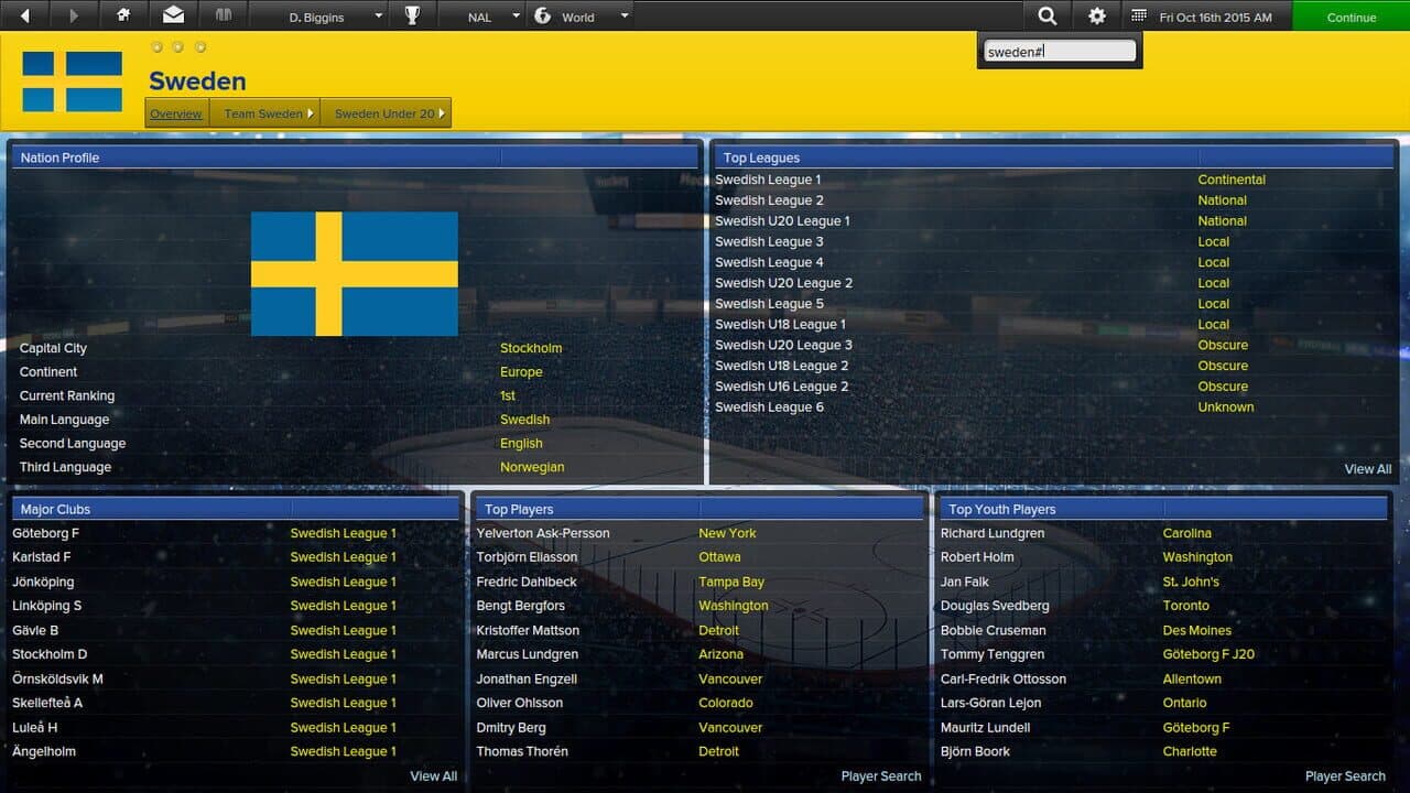 Eastside Hockey Manager screenshot 1