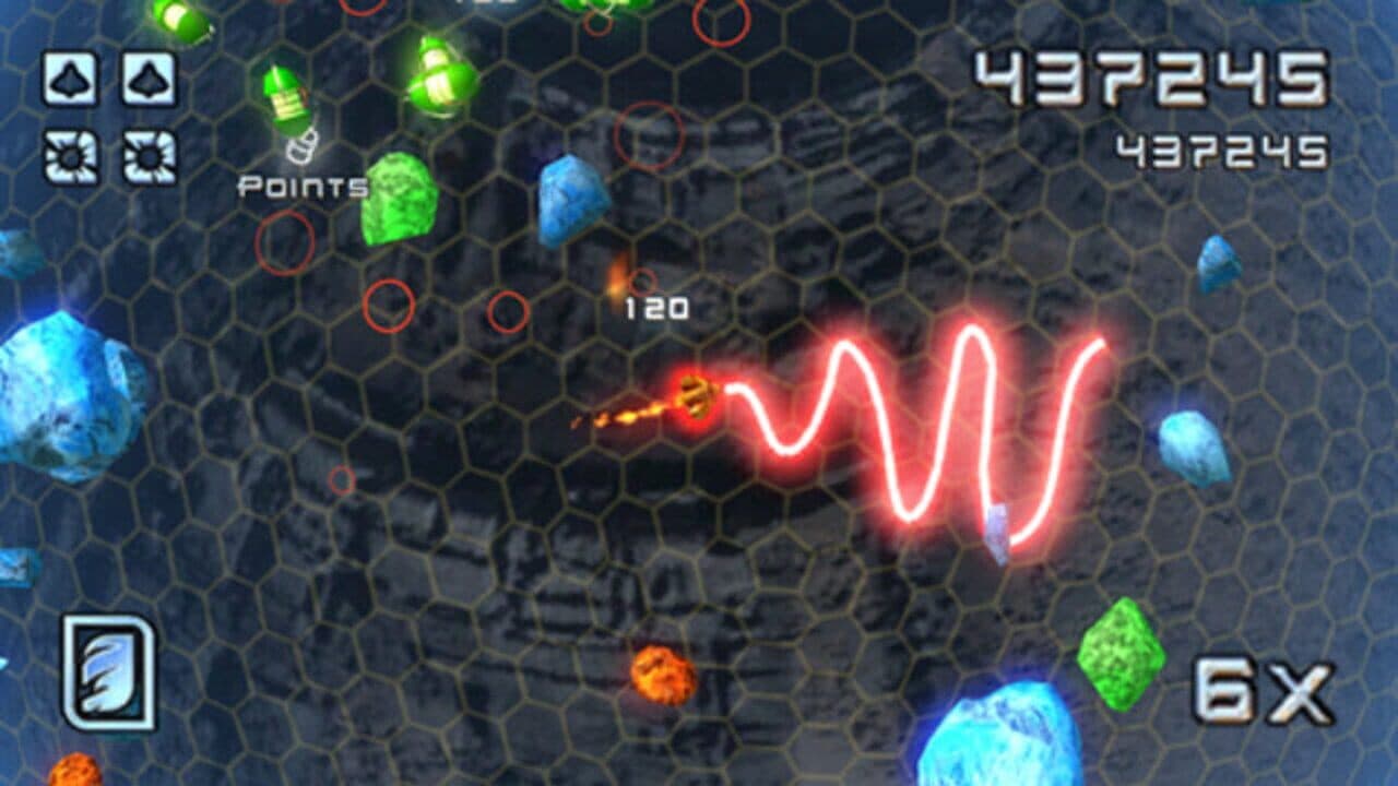 Super Stardust Portable screenshot 1