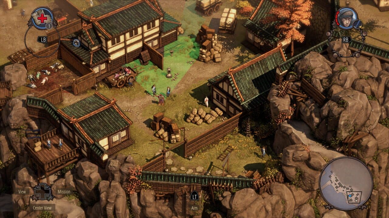 Shadow Tactics: Blades of the Shogun screenshot 1