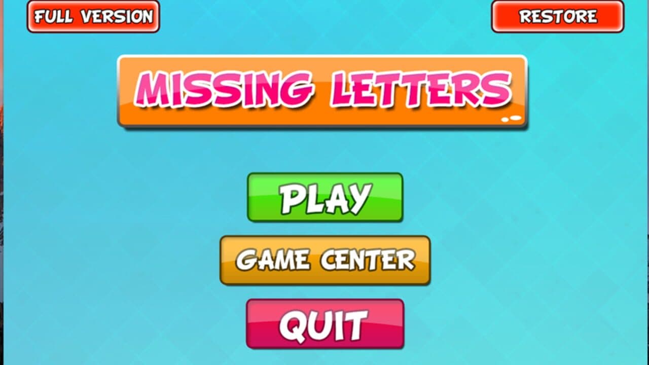 Missing Letters screenshot 1