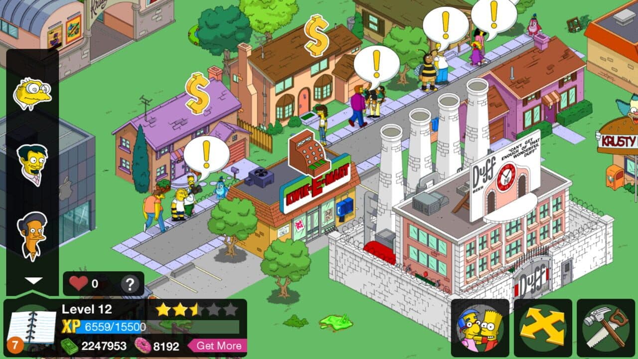 The Simpsons: Tapped Out screenshot 1