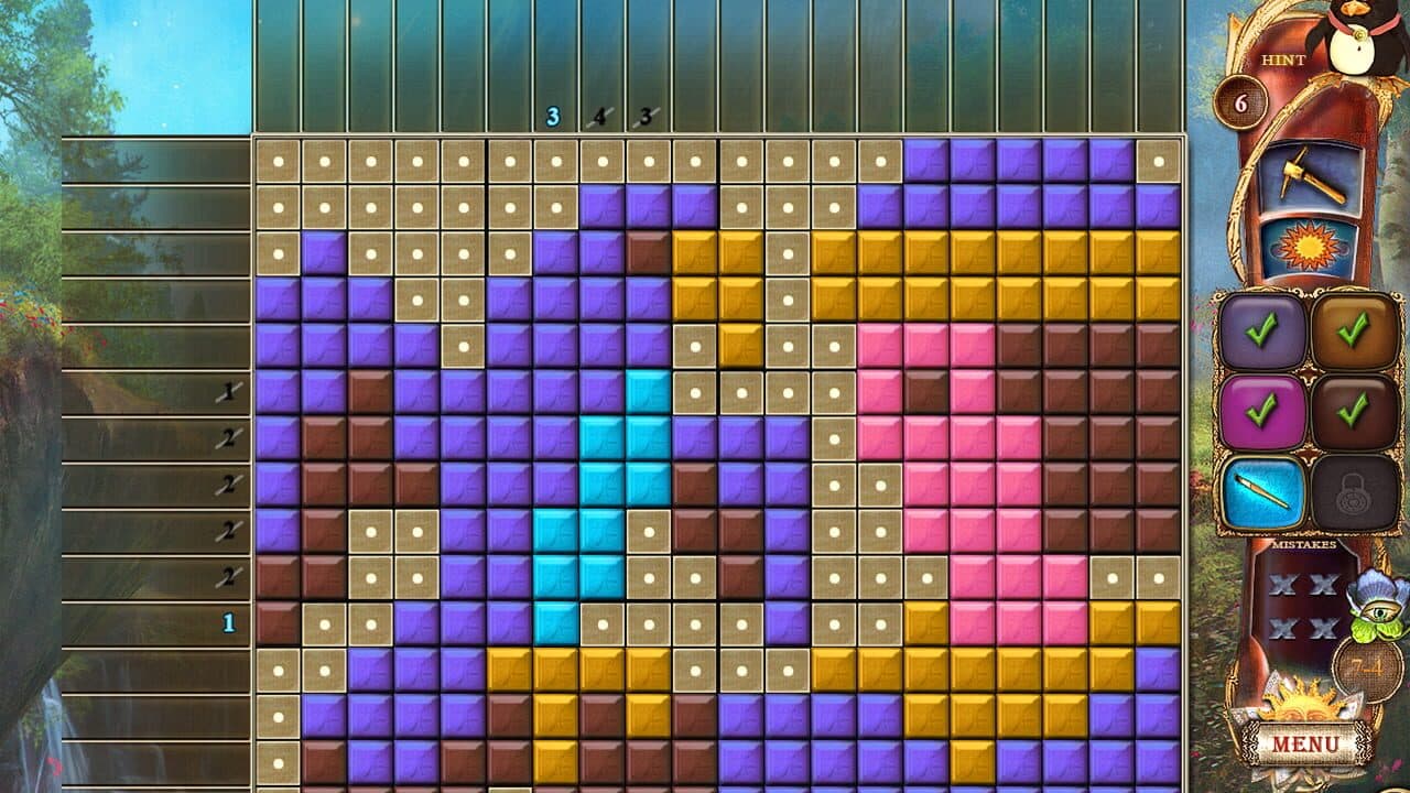 Fantasy Mosaics 19: Edge of the World screenshot 1