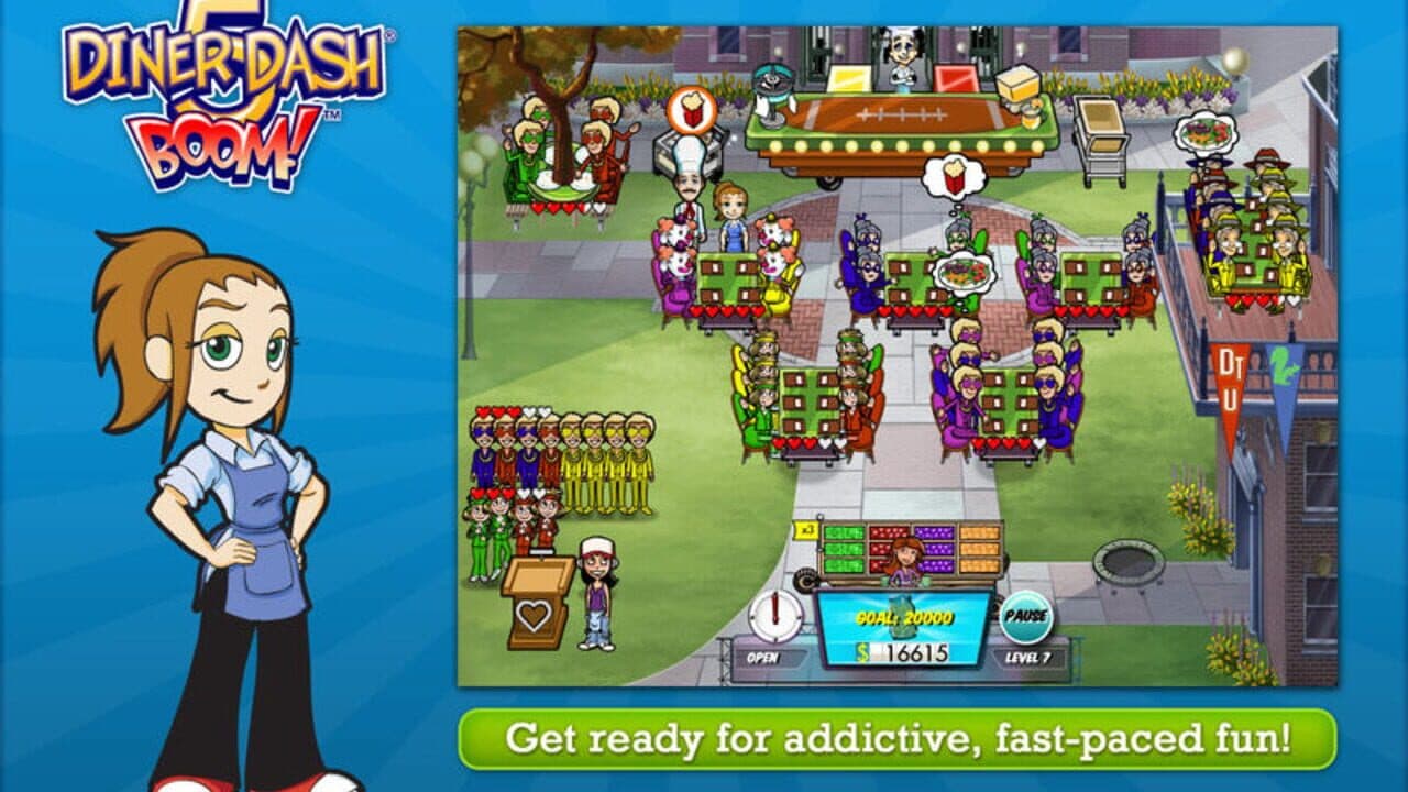 Diner Dash 5: Boom! screenshot 1