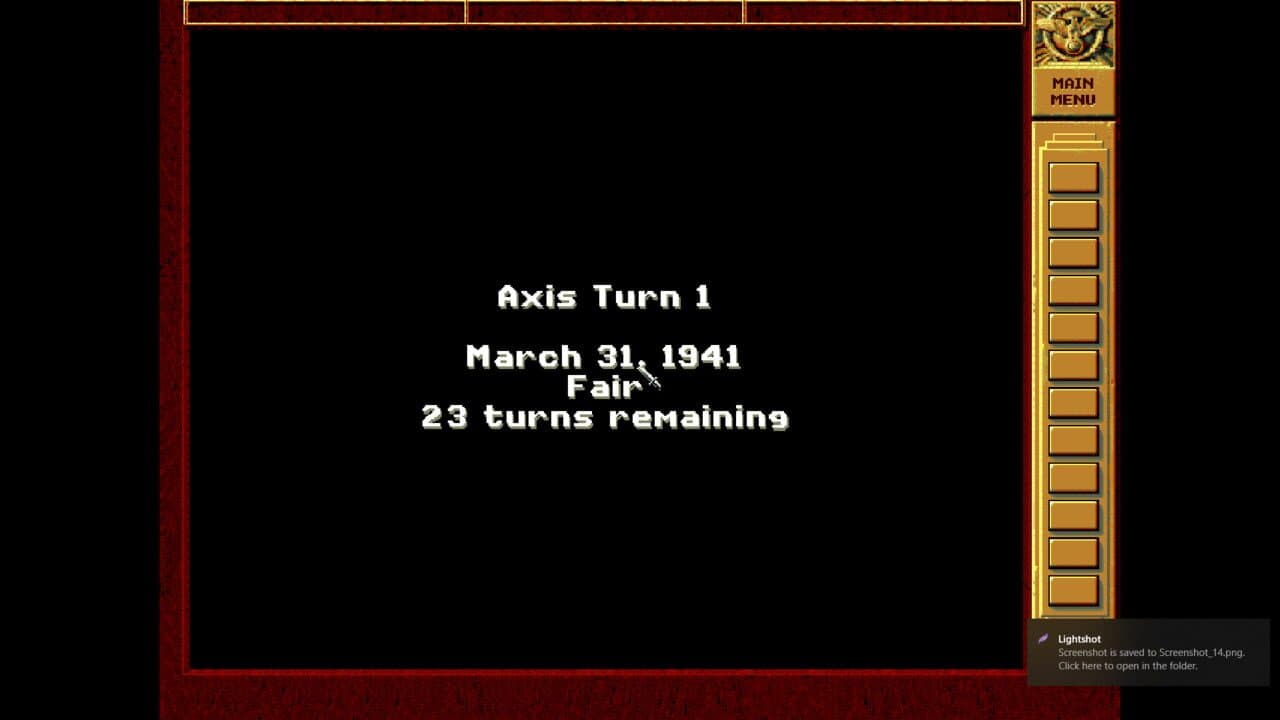 Panzer General screenshot 1