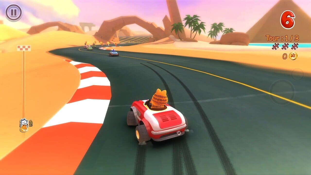 Garfield Kart screenshot 1