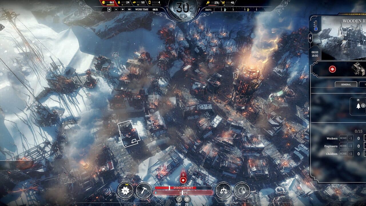 Frostpunk: The Fall of Winterhome screenshot 1