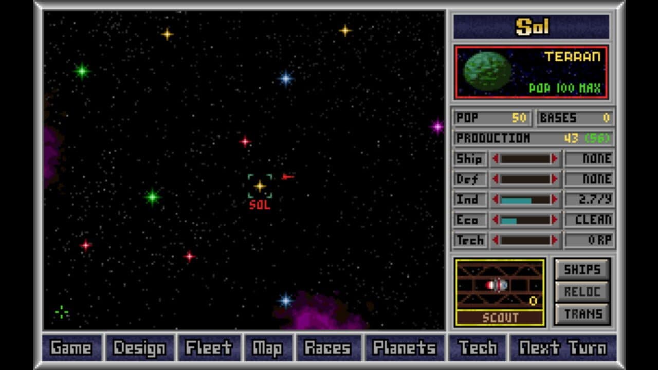 Master of Orion screenshot 1
