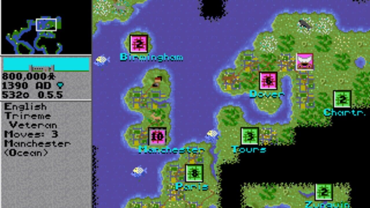 Sid Meier's Civilization screenshot 1