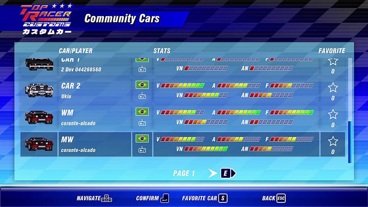 Top Racer Collection: Top Racer Customs screenshot 1