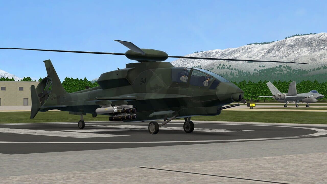 VTOL VR: AH-94 Attack Helicopter screenshot 1