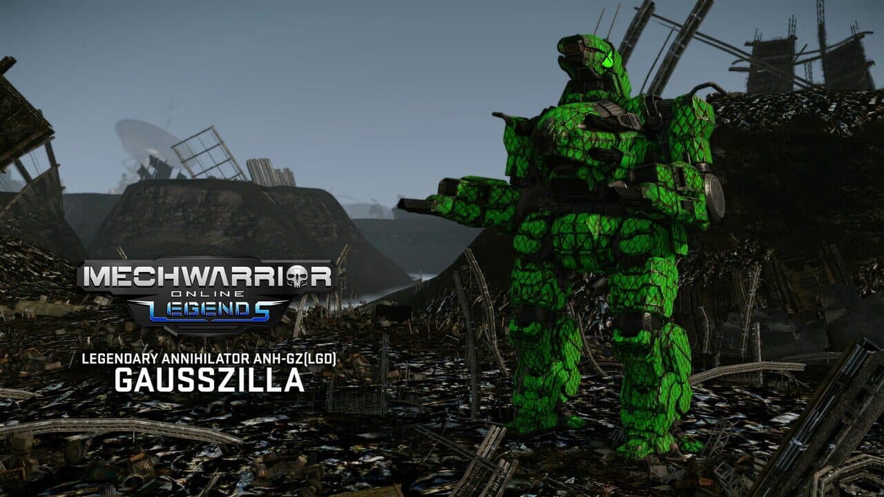 MechWarrior Online: Gausszilla Legendary Mech Pack screenshot 1