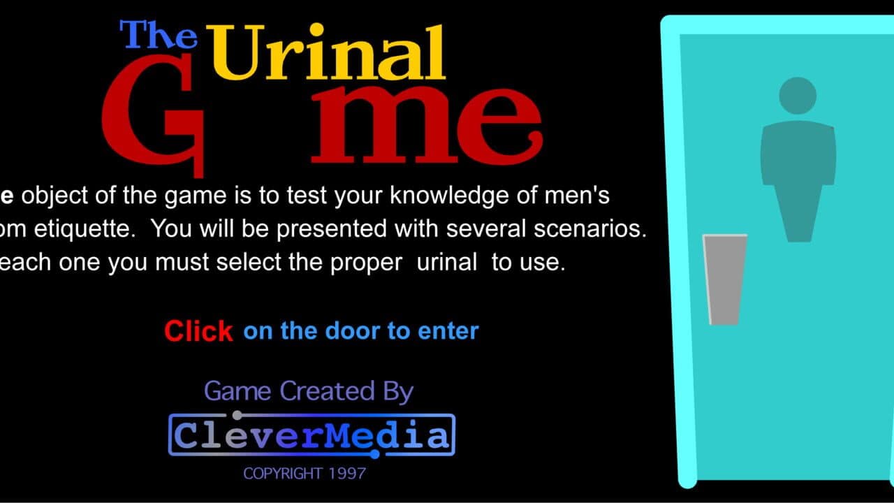 The Urinal Game screenshot 1