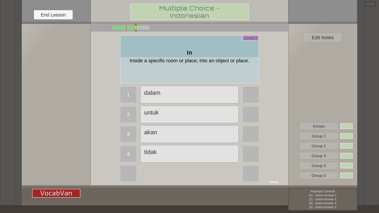 VocabVan screenshot 1