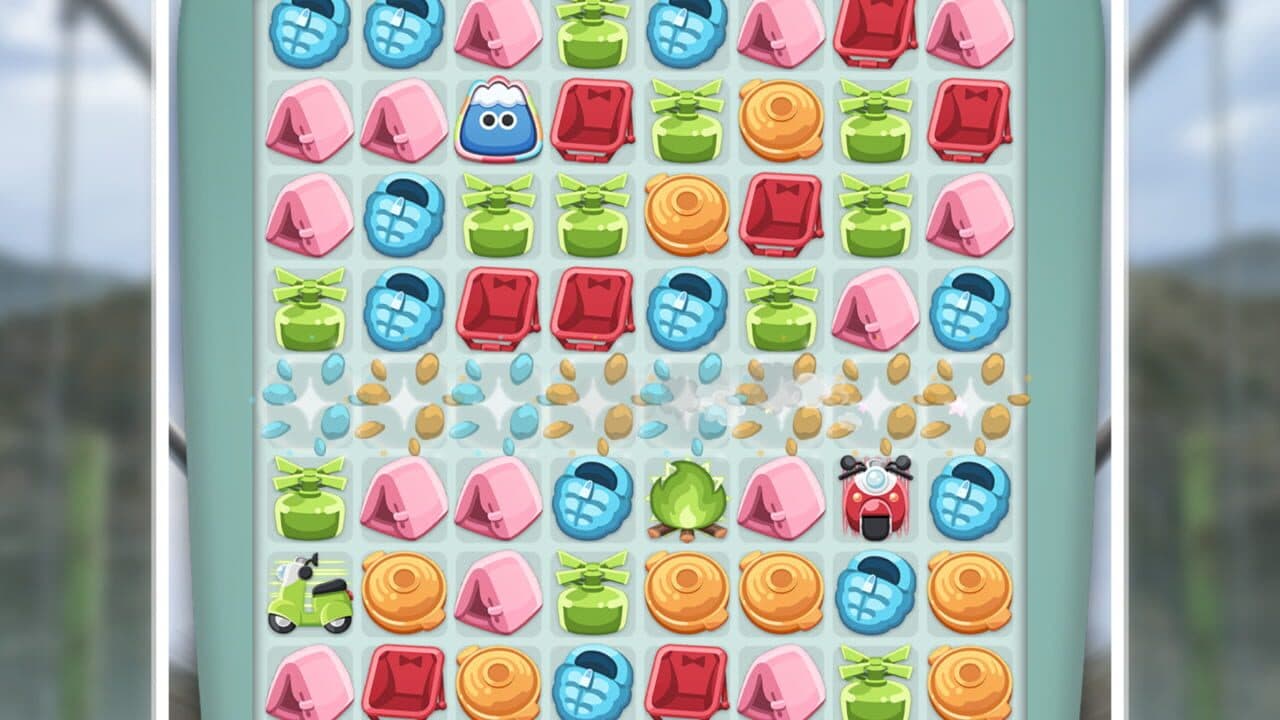 Laid-Back Camp: Puzzle Camp screenshot 1