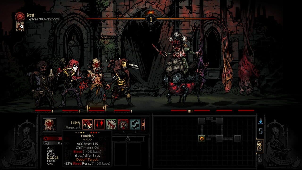 Darkest Dungeon: The Crimson Court screenshot 1