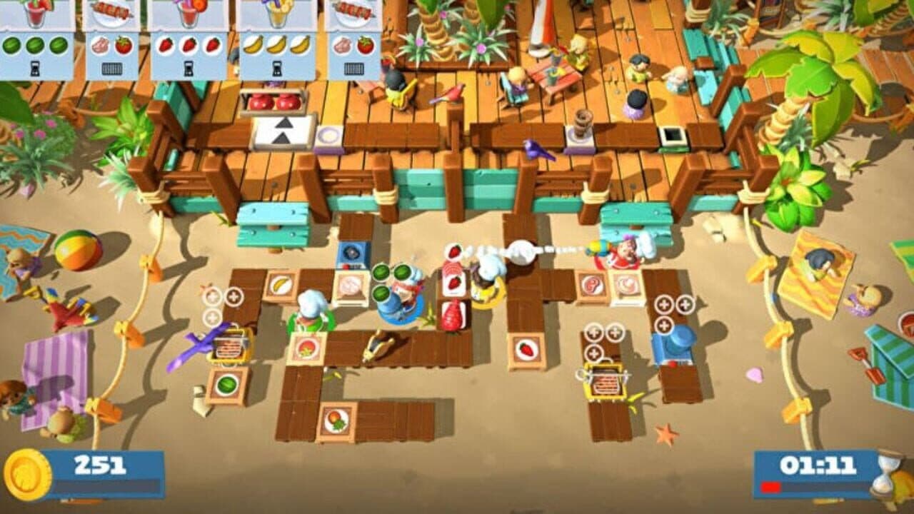 Overcooked! 2: Surf 'n' Turf screenshot 1
